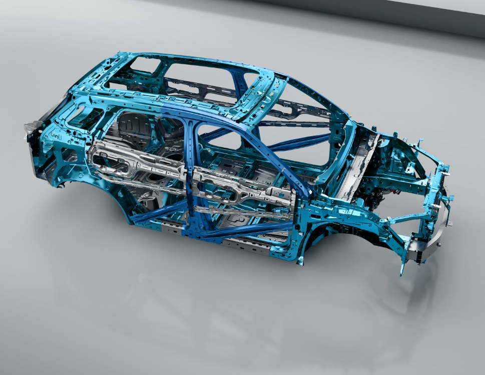 Sterke stalen carrosseriestructuur